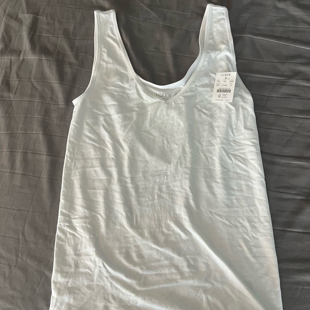 J. Crew WhiteTank Top